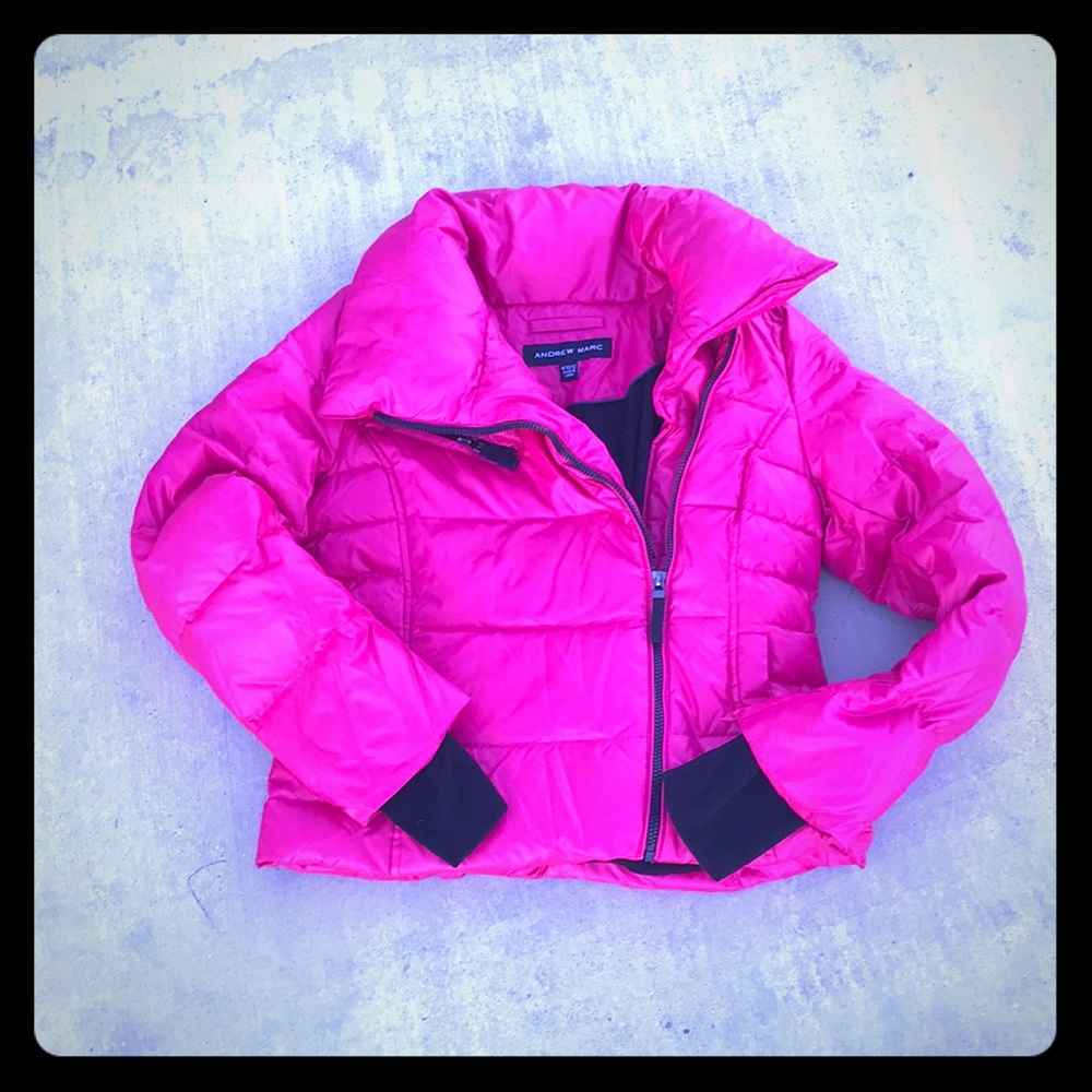 Bright pink girls jacket